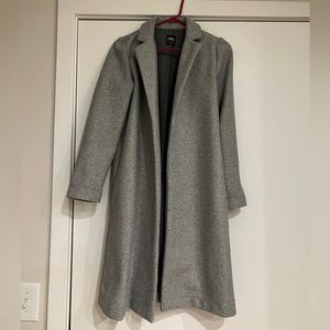 zara gray coat (s)